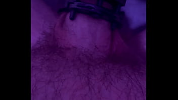Preview 1 of Pidio Bokep Japan - Throbbing Cock Trapped in Chasity Cage