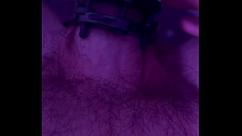 Preview 4 of Pidio Bokep Japan - Throbbing Cock Trapped in Chasity Cage