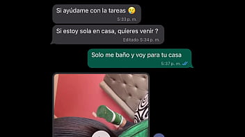 Preview 1 of Wxww Xxxx Sexdownload Video - MI MEJOR AMIGA ME INVITA A FOLLAR EN WHATSAPP Y TERMINO COMIENDO SU GRAN CULO CUANDO SUS PADRES NO ESTAN EN CASA