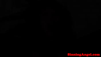 Preview 4 of Unexpexted Lesbian - Cocksucking asian slut pussyfucked deep