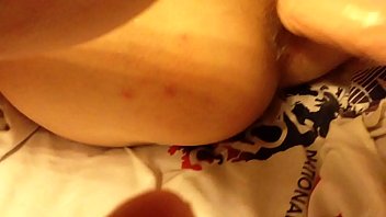 Preview 3 of Nipple Sucking Closeup - Young tight ass masturbation