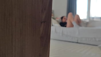 Preview 1 of 7ufz Hh Vjg - Stepsister was jerking off,  and I helped her cum and fuck in her ANAL!
