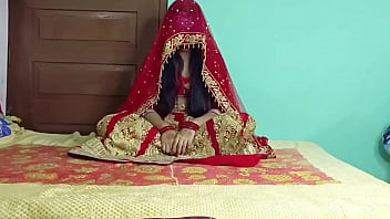 Preview 1 of Chinese Aunt - Love Marriage Suhagrat Raat Homemade Real Closeup Sex