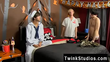 Preview 1 of A Crazy Pussy Man - Amazing twinks His mates Jayson Steel and Evan Stone are prepped to