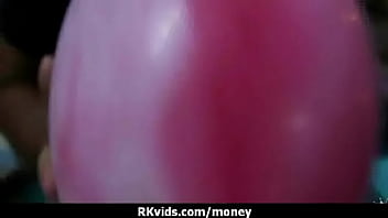 Preview 1 of Alura Jenson Dp Gangbang - Sexy wild chick gets paid to fuck 8