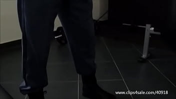 Preview 2 of Justin Slayer Rachel Solari - PRISON COP BOXES ON YOU - 115