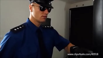 Preview 1 of Justin Slayer Rachel Solari - PRISON COP BOXES ON YOU - 115
