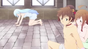 Preview 3 of Xxxn Full Hd Sxy Vidio - konosuba cap 11 (ova) temp 1