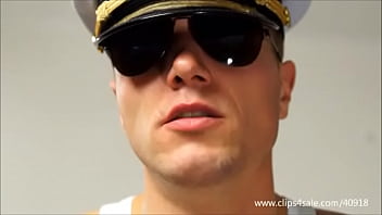 Preview 2 of Shaved Pussy Hair - CAPTAIN OFFICER SMOKE AND SPITS ON YOU - 104