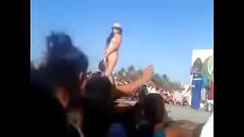 Preview 3 of Sex Orgasme Rare Video - Playa de Cuyutl&aacute_n 2014