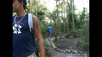 Preview 1 of Gay Male Rough Rape - Latino Gays Getting It On Outdoors