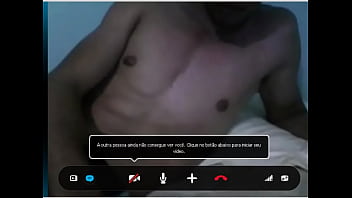 Preview 1 of Handjob While Friend Watching - Lindo e Pauzudo.. Dih