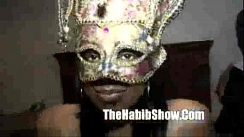 Preview 2 of Masturbation Chastity - black masked Anal fuck my stripper homegorwn footage