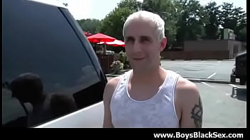 Preview 2 of 3dicks In One - Sexy black gay boys fuck white young dudes hardcore 07