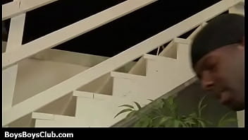 Preview 4 of Hd Oil Sex Vedios - Hot muscled black gay boys humiliate white twinks hardcore 04
