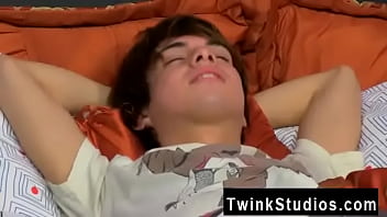 Preview 3 of Orgy Video Sex - Gay twinks Young Kyler Moss is walking through the neighborhood when