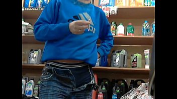 Preview 2 of Masturbate With Step Sister - Blowjob in store #1