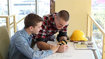 Preview 1 of Jav Uncensorter - Manroyale Studly architect pounds his client&#039_s ass