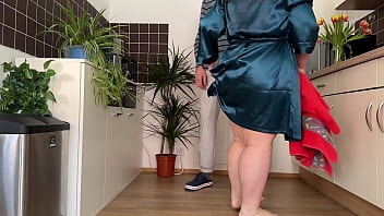 Preview 1 of Ihab Pop Xxx - Lustful mother-in-law masturbates her hairy pussy