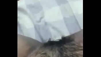 Preview 1 of 13 Year Old Sax - my girlfrnd rubbing her hairy pussy- part 1