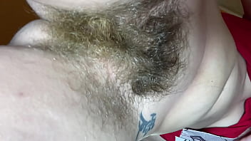 Preview 2 of Cumload Inside - 10 minutes of hairy pussy admiration big bush closeup