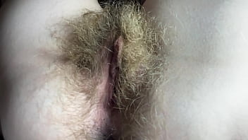 Preview 4 of Cumload Inside - 10 minutes of hairy pussy admiration big bush closeup