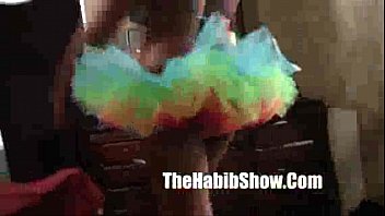 Preview 2 of Tall Woman Short Men - black and hairy : Amatuer homegrown anal fucking stripper