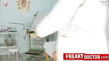 Preview 1 of New Kolkata Xxxxx - Cute blonde teen Misa odd vagina exam
