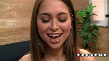 Preview 1 of Shopflftyer - Splendid POV teen babe craving for jizz rubs huge cock with oil