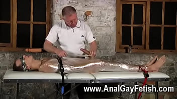 Preview 2 of Jaoanese - Twink sex Sebastian had the dudes confine Luke on the table after