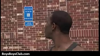Preview 1 of Pussy Creami - Hot muscled black gay boys humiliate white twinks hardcore 19