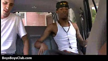 Preview 3 of 10 Yaers Girl - Hot muscled black gay boys humiliate white twinks hardcore 22
