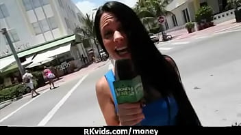 Preview 1 of Amireka Xxx - Amateur Chick Takes Money For A Fuck 9