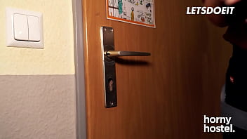 Preview 1 of Beach Granny - Regina Sparks Is Ready For Her New Sex Adventure With Bald Stud - HORNY HOSTEL