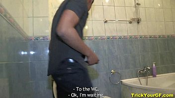 Preview 1 of Gay Movice - Trick Your GF - Interracial sex cumshot r. Christi Cats teen porn