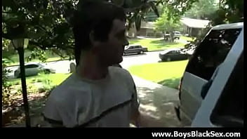 Preview 3 of Sax Video 30yars - Sexy black gay boys fuck white young dudes hardcore 05