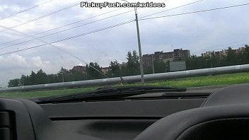 Preview 3 of No Hand Wet Pussy - Car sex with young horny girl