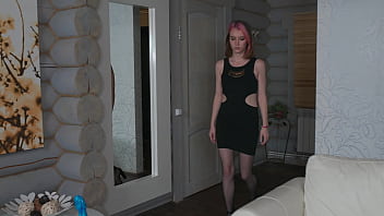 Preview 1 of Black Thin Girl Ballbusting