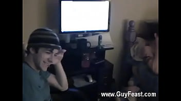 Preview 2 of Sexi Bf Video Hindi Porn - Hot gay Try as they might,  the fellows can&#039_t convince shy Nathan to