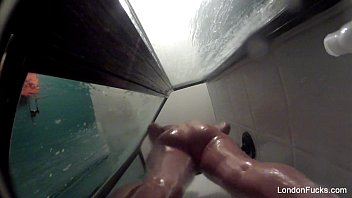 Preview 3 of Bishops Stortford To Kicking - London Keyes&#039_s Sexy Shower Solo