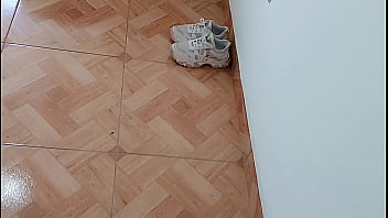 Preview 1 of Sanu Lion Sex - Fucking my horny influencer stepdaughter without a condom live for her social networks