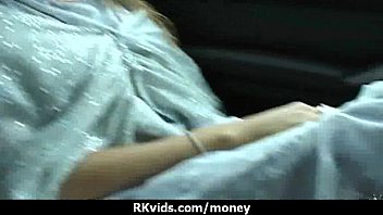 Preview 2 of Grosse Ronde Nue - Desperate teen naked in public and fucks to pay rent 26