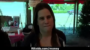 Preview 2 of Sunny Leoin Bf - Desperate teen naked in public and fucks to pay rent 7
