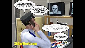 Preview 2 of Perfect French Girl S Feet - INVISIBLE COCK Gay Sci Fi 3D Cartoon Animated Comic Story