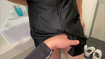 Preview 1 of Overnight With Step Mom Brazzers - 【カップルのイチャラブSEX】プール付きのホテルに着いて、プールに行く前に、、