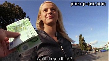 Preview 2 of Turbationpee Mas - Pretty amateur blonde eurobabe Monika banged for money