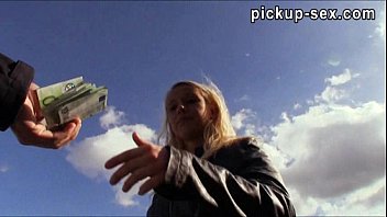 Preview 1 of Turbationpee Mas - Pretty amateur blonde eurobabe Monika banged for money