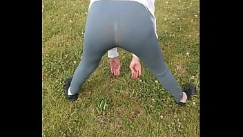 Preview 1 of Asian Big Boddy - yoga pants