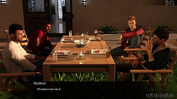 Preview 4 of Wwwbf Xxx Pronecom Video Blude - Summer Vaction #27 - Having BBQ with Eric,  Carlos and Fab