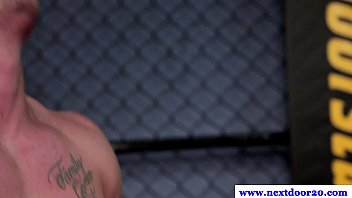 Preview 4 of Seachtamil Deep Throat - Jock in threeway getting poounded from behind